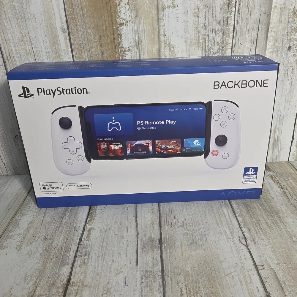 Backbone One PlayStation Edition iPhone Mobile Gaming Controller White BB-02-W-S